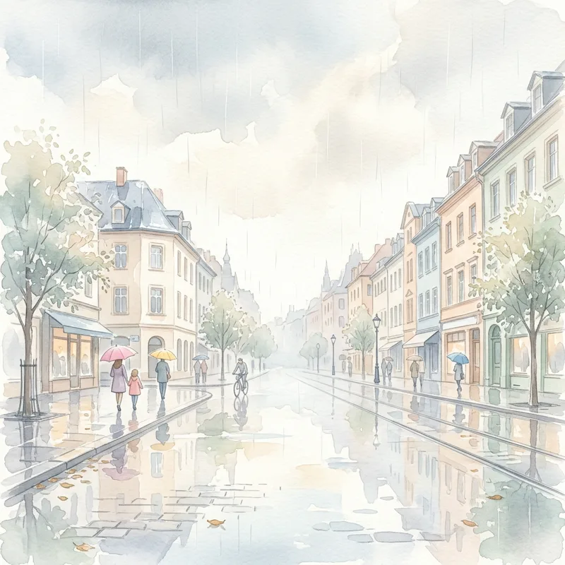 Carátula de LLUVIA